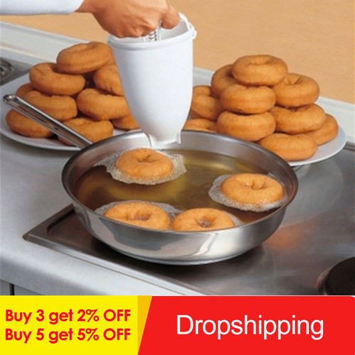 Portable Doughnut Maker and Dispenser for Deep Fry