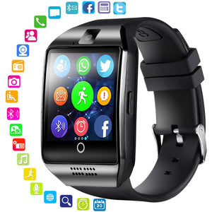 Men Q18 With Touch Screen Big Battery Support Smartwatch