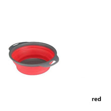 Load image into Gallery viewer, Silicone Folding Drain Basket Kitchen Accessories