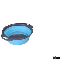 Load image into Gallery viewer, Silicone Folding Drain Basket Kitchen Accessories