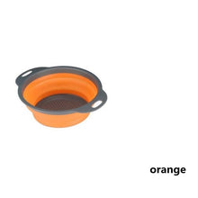 Load image into Gallery viewer, Silicone Folding Drain Basket Kitchen Accessories