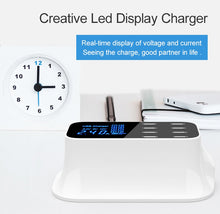 Load image into Gallery viewer, Universal 8 Port Smart USB Charger Adapter Station Hub