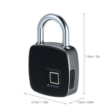 Load image into Gallery viewer, USB Rechargeable Smart Keyless Fingerprint Lock